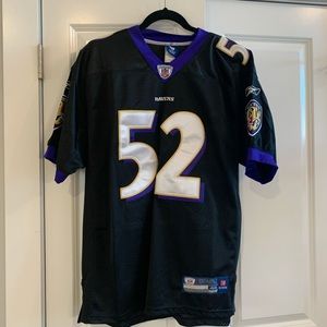 Real Baltimore Ravens Ray Lewis Jersey